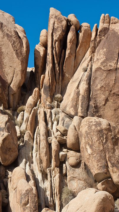 Rocks Above Campsite, I
