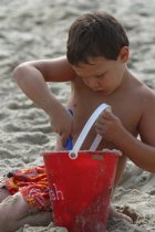 Scott with Leah's Bucket