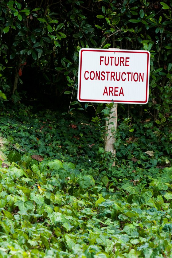 Future construction area