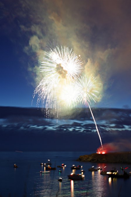 Main fireworks show, III