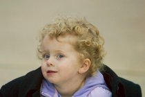 Haley in her Mother's Coat