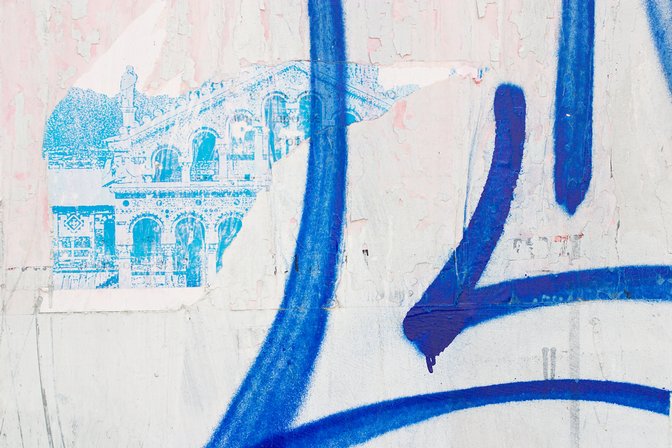 Via Rainaldo Graffito