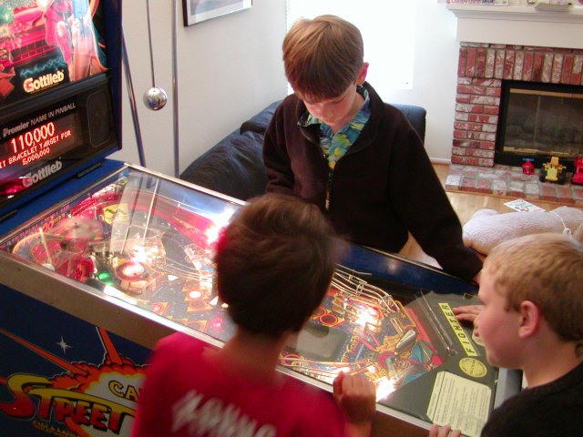 Pinball close-up