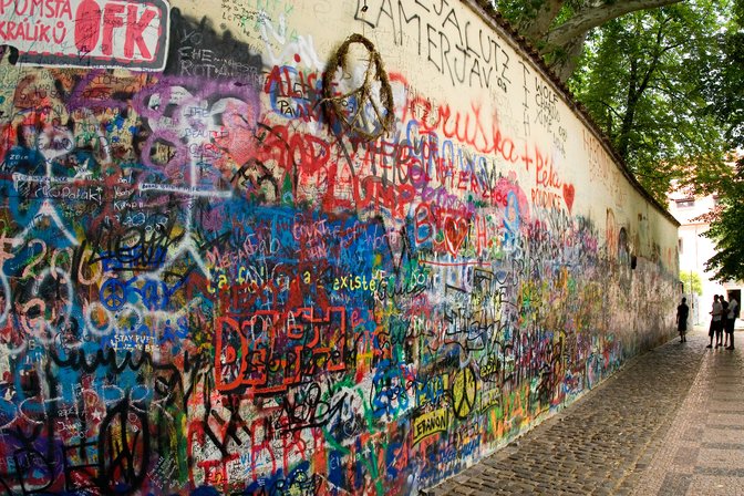 People At The Wall, I