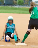 Allie Slides Into 3rd