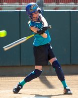 Julia fouls one away