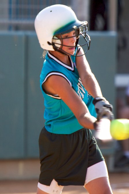 Allie Fouls One Away