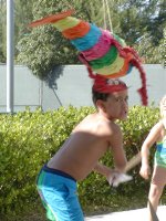 Zack has his game face on