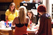 Clare, Sara, Julianna, and Talia