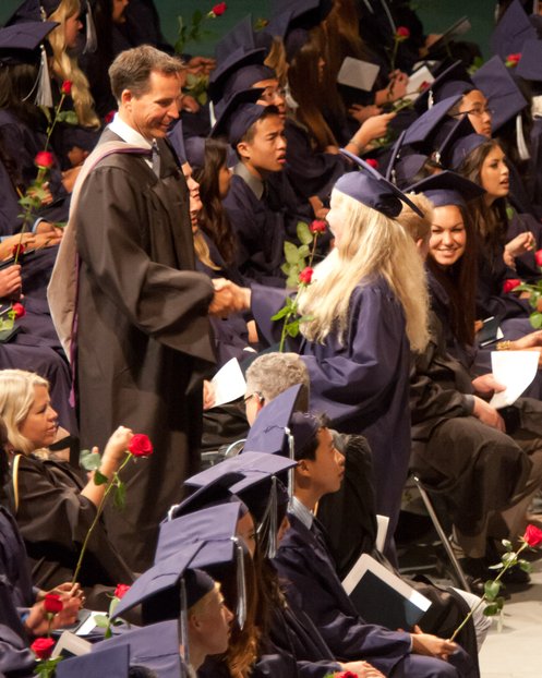 Handshake With Principal