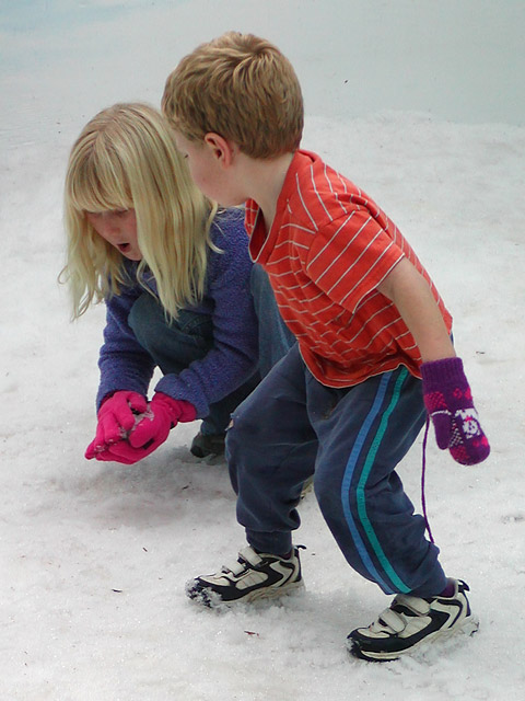 Making snowballs