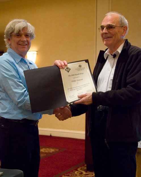 Knuth Prize Presentation, II