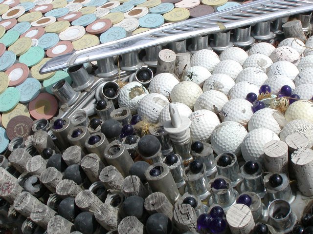 Hood texture (poker chips and golf balls)