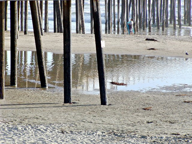 Pier close-up