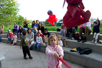 Eleanor and the piñata