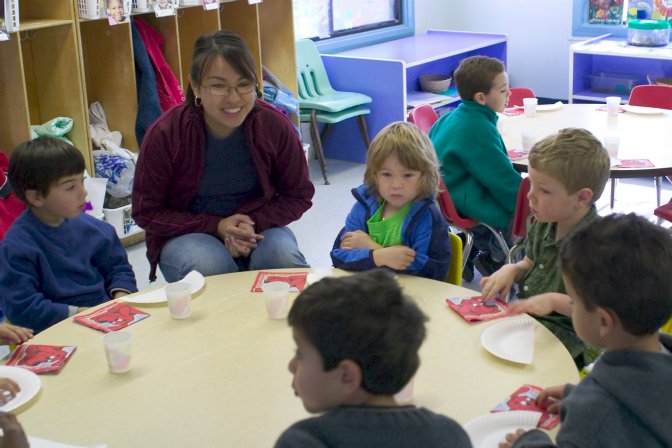 Timothy and friends get ready for their cupcakes
