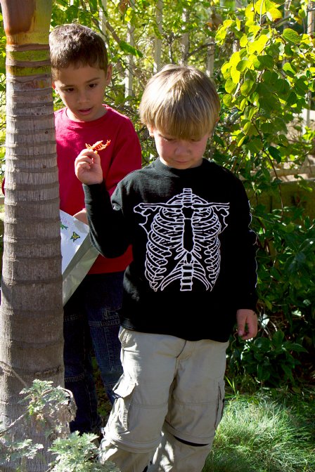 Alex and Casey bughunting