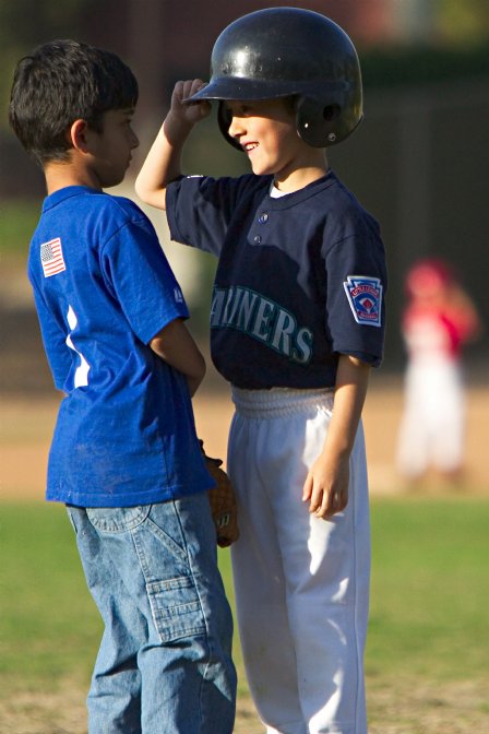 Isaiah intimidates a Cub