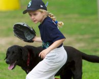 Kiley and her dog Murphy
