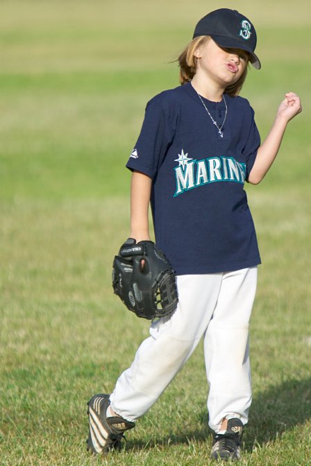 Alana strikes a pose