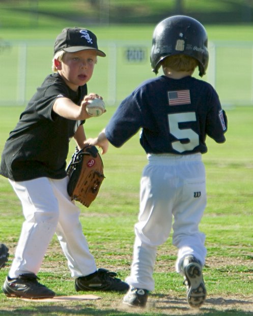 Timothy gets forced out at second