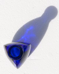 Triangular bottle