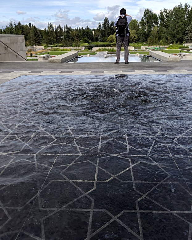 Aga Khan Garden, Source Fountain