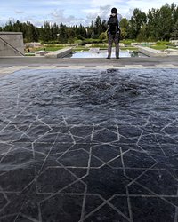 Aga Khan Garden, Source Fountain
