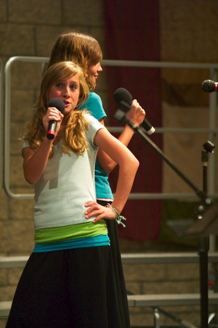 Brooke singing What Is This Feeling?