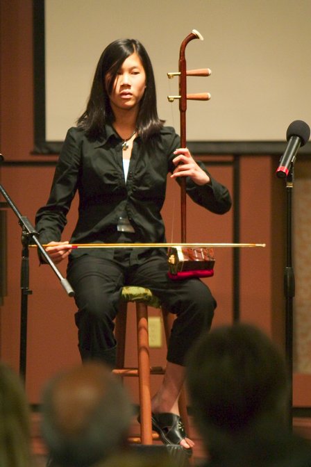 Dorothy plays Chinese Violin for Reflection from Mulan