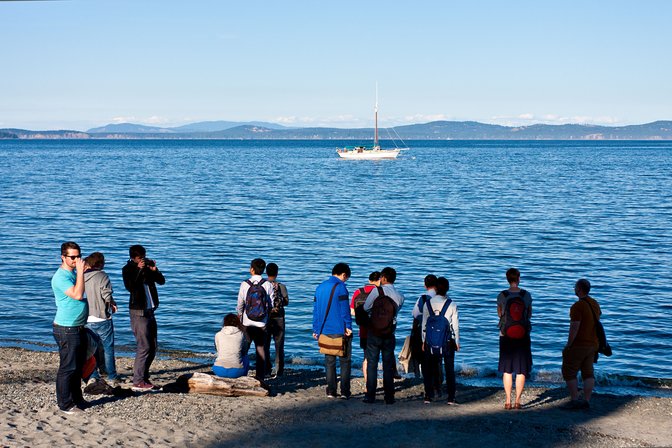 Gathering For The Group Photo, I