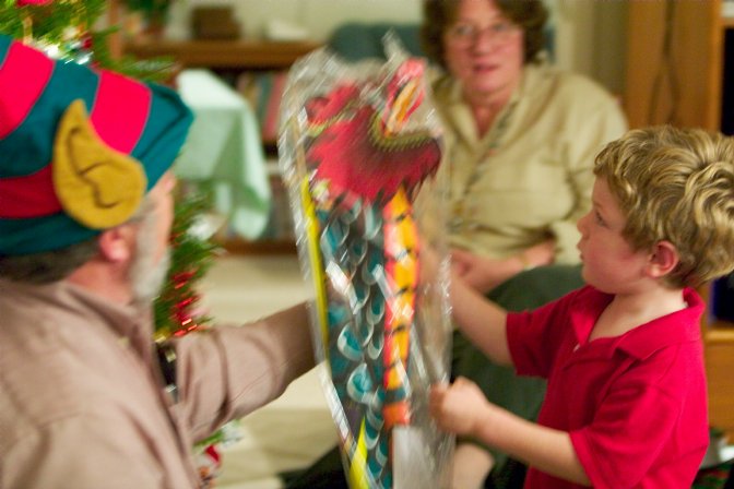 Timothy and his dragon kite
