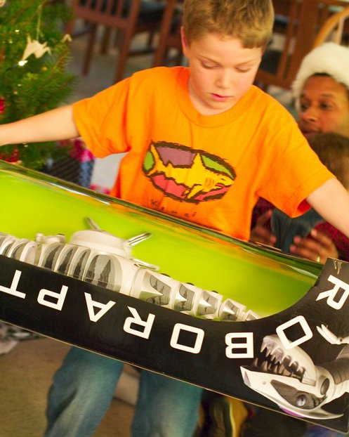 Timothy With Roboraptor, II