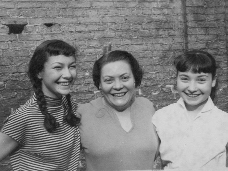 Sonia Hirschberg Brauner, Anna Farber Jakubovic, and Monique Klener