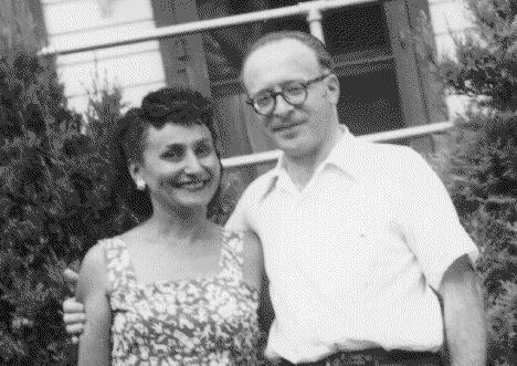 Emanuel Hirschberg and wife Rachelle