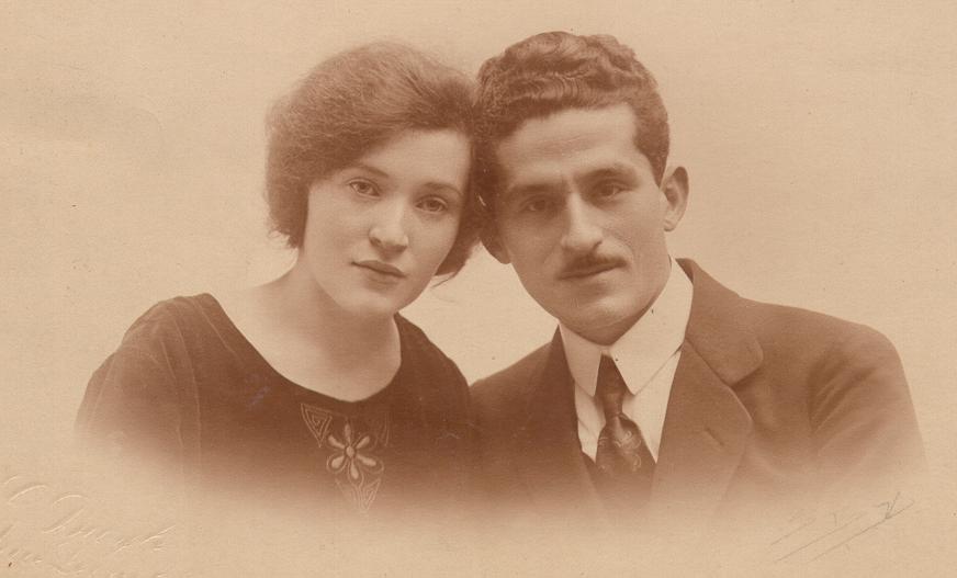 Mendel Teitelbaum and Helene Hirschberg