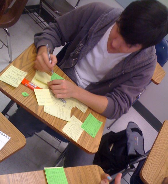 Paper prototyping in INF 134