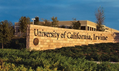 UC Irvine sign