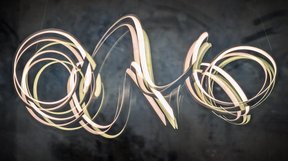 Triple reflection of helix lamp