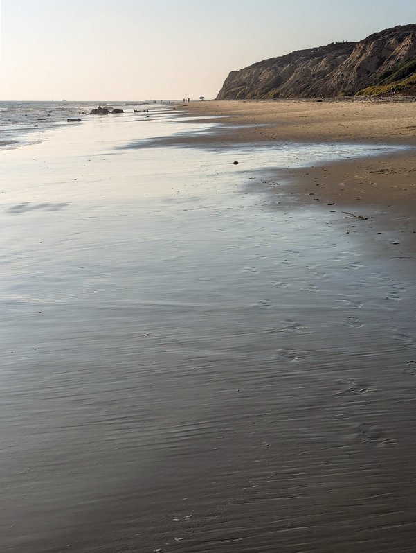 Crystal cove state park, looking northwest in late afternoon