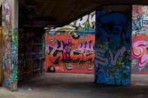 South Bank Skater Graffiti, III