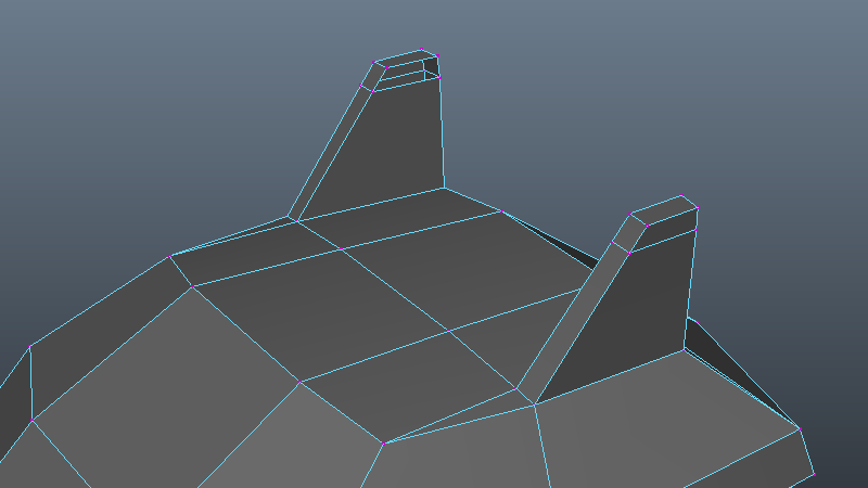 roof fins deleted