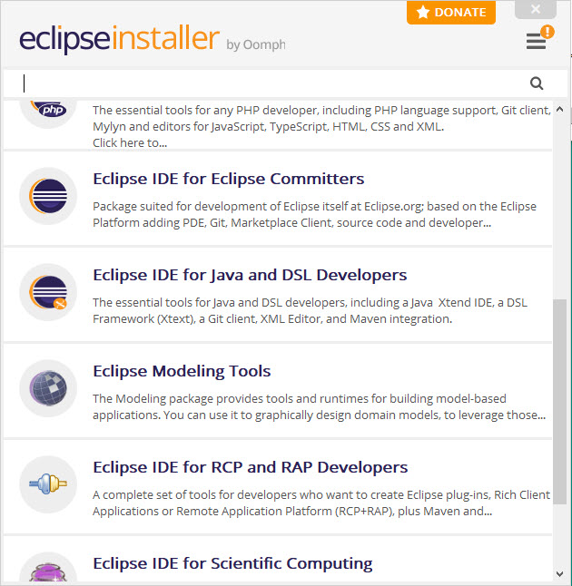 Eclipse Download and Installation Instructions
