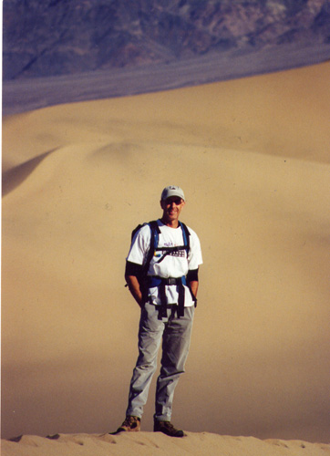 Mike on the Dunes