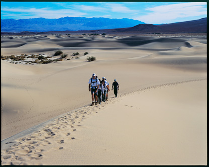 On the Dunes near Stovepipe Wells (shot 1)